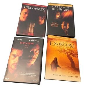 Horror/Thriller DVD Bundle – 4 Movies (Widescreen Editions)